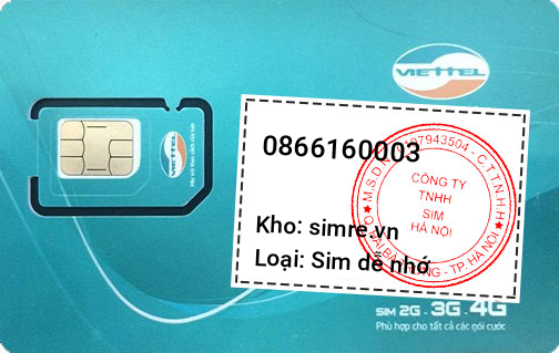 Sim 0866160003