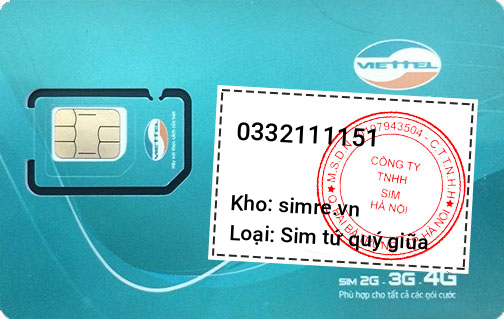 Sim 0332111151